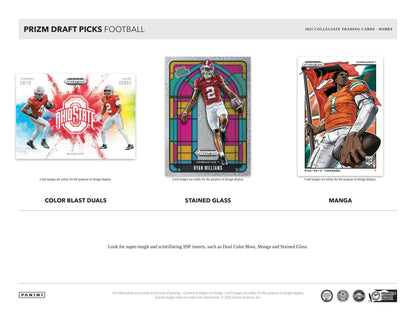 2025 Panini Prizm Draft Picks Football Hobby Box | Columbia Sports Cards - Columbia Hobby - Sports Card Boxes - Toploaders - Card Savers