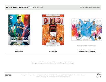 2025 Panini Prizm FIFA Club World Cup Soccer Hobby Box | Columbia Sports Cards - Columbia Hobby - Sports Card Boxes - Toploaders - Card Savers