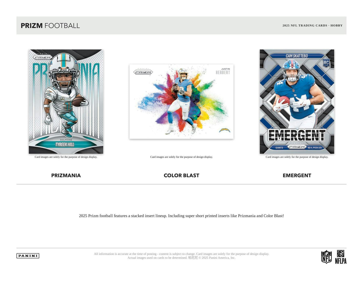 2025 Panini Prizm Football Hobby Box - Columbia Hobby - Sports Card Boxes - Toploaders - Card Savers