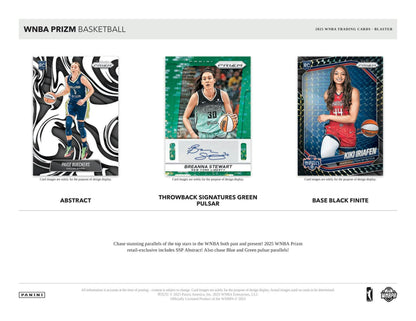 2025 Panini Prizm WNBA Basketball 6 - Pack Blaster Box (Ice Prizms) | Columbia Sports Cards - Columbia Hobby - Sports Card Boxes - Toploaders - Card Savers