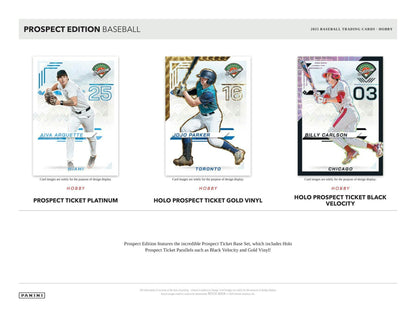 2025 Panini Prospect Edition Baseball Hobby Box | Columbia Sports Cards - Columbia Hobby - Sports Card Boxes - Toploaders - Card Savers