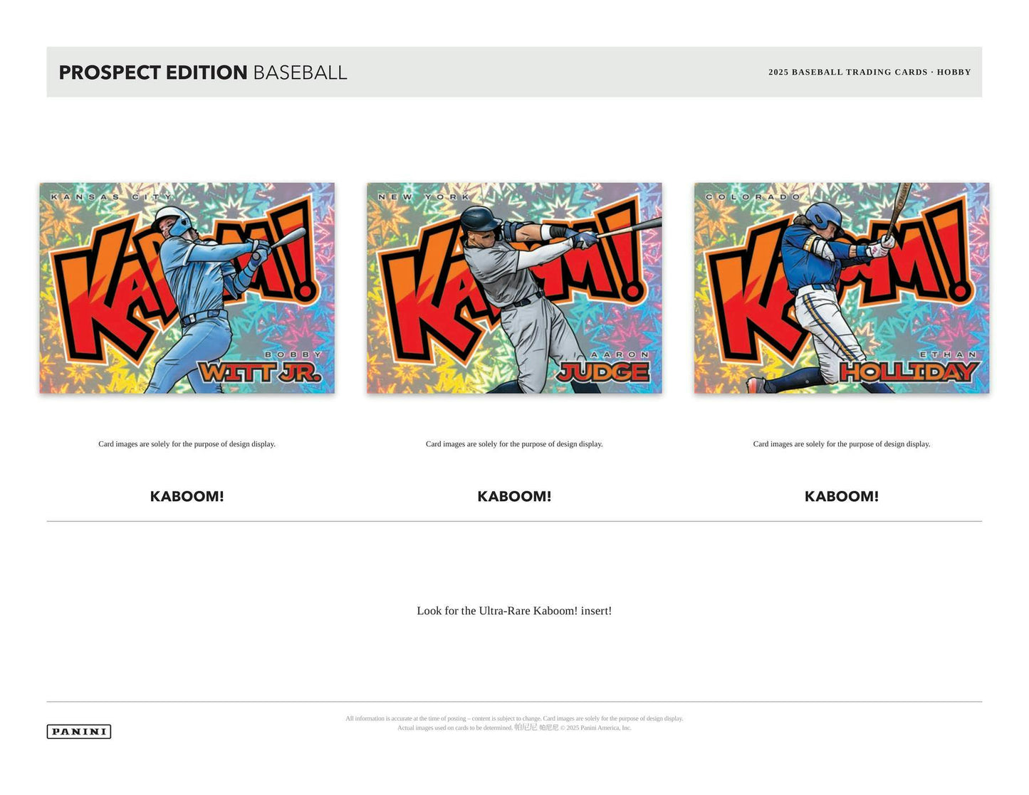 2025 Panini Prospect Edition Baseball Hobby Box | Columbia Sports Cards - Columbia Hobby - Sports Card Boxes - Toploaders - Card Savers