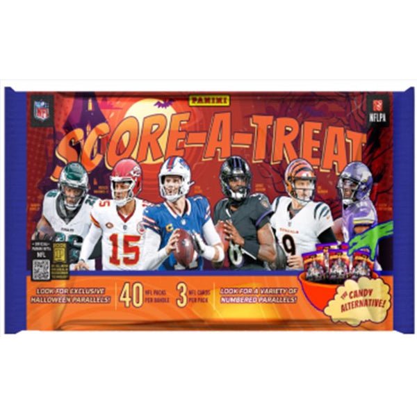 2025 Panini Score - A - Treat Football Card Pack Halloween Bundle | Columbia Sports Cards - Columbia Hobby - Sports Card Boxes - Toploaders - Card Savers