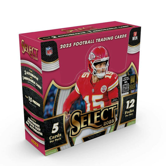 2025 Panini Select Football Hobby Box | Columbia Sports Cards - Columbia Hobby - Sports Card Boxes - Toploaders - Card Savers