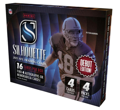 2025 Panini Silhouette Football Hobby Box | Columbia Sports Cards - Columbia Hobby - Sports Card Boxes - Toploaders - Card Savers