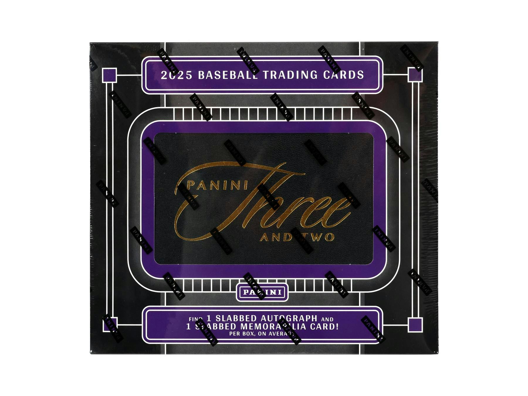 2025 Panini Three & Two Baseball Hobby Box | Columbia Sports Cards - Columbia Hobby - Sports Card Boxes - Toploaders - Card Savers