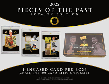 2025 Pieces of the Past Royalty Edition Hobby Box | Columbia Sports Cards - Columbia Hobby - Sports Card Boxes - Toploaders - Card Savers