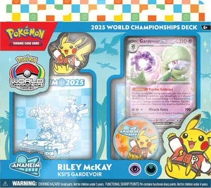 2025 Pokemon TCG World Championship Deck Box | Columbia Sports Cards