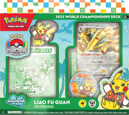 2025 Pokemon TCG World Championship Deck Box | Columbia Sports Cards