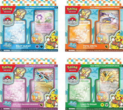 2025 Pokemon TCG World Championship Deck Box | Columbia Sports Cards