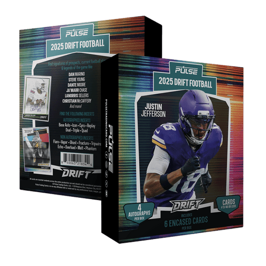 2025 Pulse Drift Football Hobby Box | Columbia Sports Cards - Columbia Hobby - Sports Card Boxes - Toploaders - Card Savers
