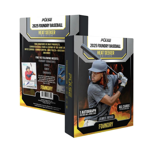 2025 Pulse Foundry Baseball Heat Seeker Edition Hobby Box (POS) - Columbia Hobby - Sports Card Boxes - Toploaders - Card Savers