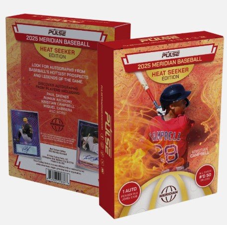 2025 Pulse Meridian Baseball Heat Seeker Edition | Columbia Sports Cards - Columbia Hobby - Sports Card Boxes - Toploaders - Card Savers