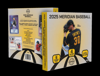 2025 Pulse Meridian Baseball Hobby Box - Columbia Hobby - Sports Card Boxes - Toploaders - Card Savers
