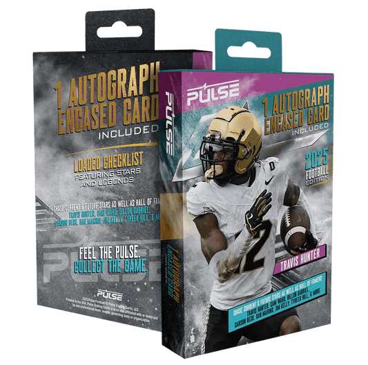 2025 Pulse Retail Football - Columbia Hobby - Sports Card Boxes - Toploaders - Card Savers