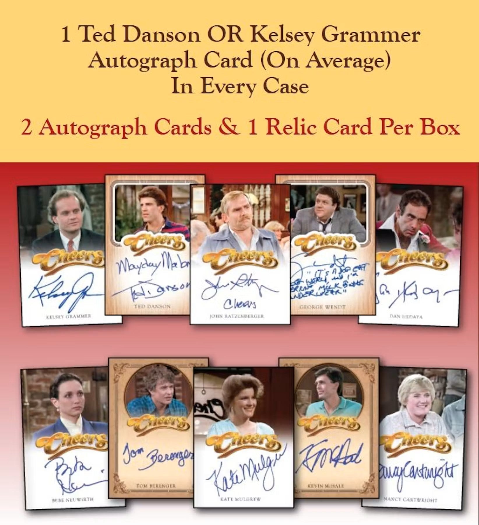 2025 Rittenhouse Cheers Premiere Edition Trading Cards Hobby Box - Columbia Hobby - Sports Card Boxes - Toploaders - Card Savers