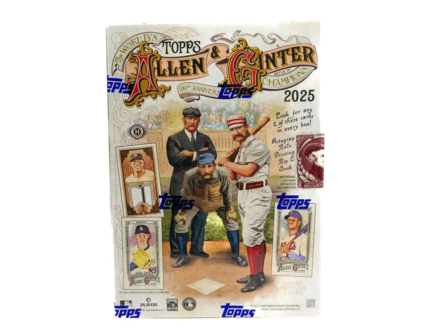 2025 Topps Allen & Ginter Baseball Hobby Box | Columbia Sports Cards - Columbia Hobby - Sports Card Boxes - Toploaders - Card Savers