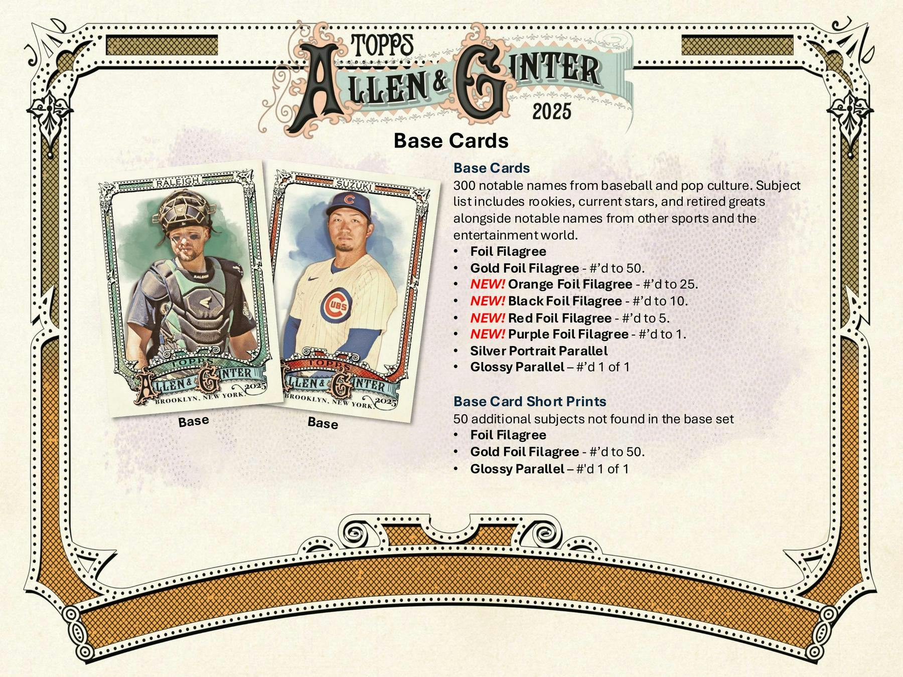 2025 Topps Allen & Ginter Baseball Hobby Box | Columbia Sports Cards - Columbia Hobby - Sports Card Boxes - Toploaders - Card Savers
