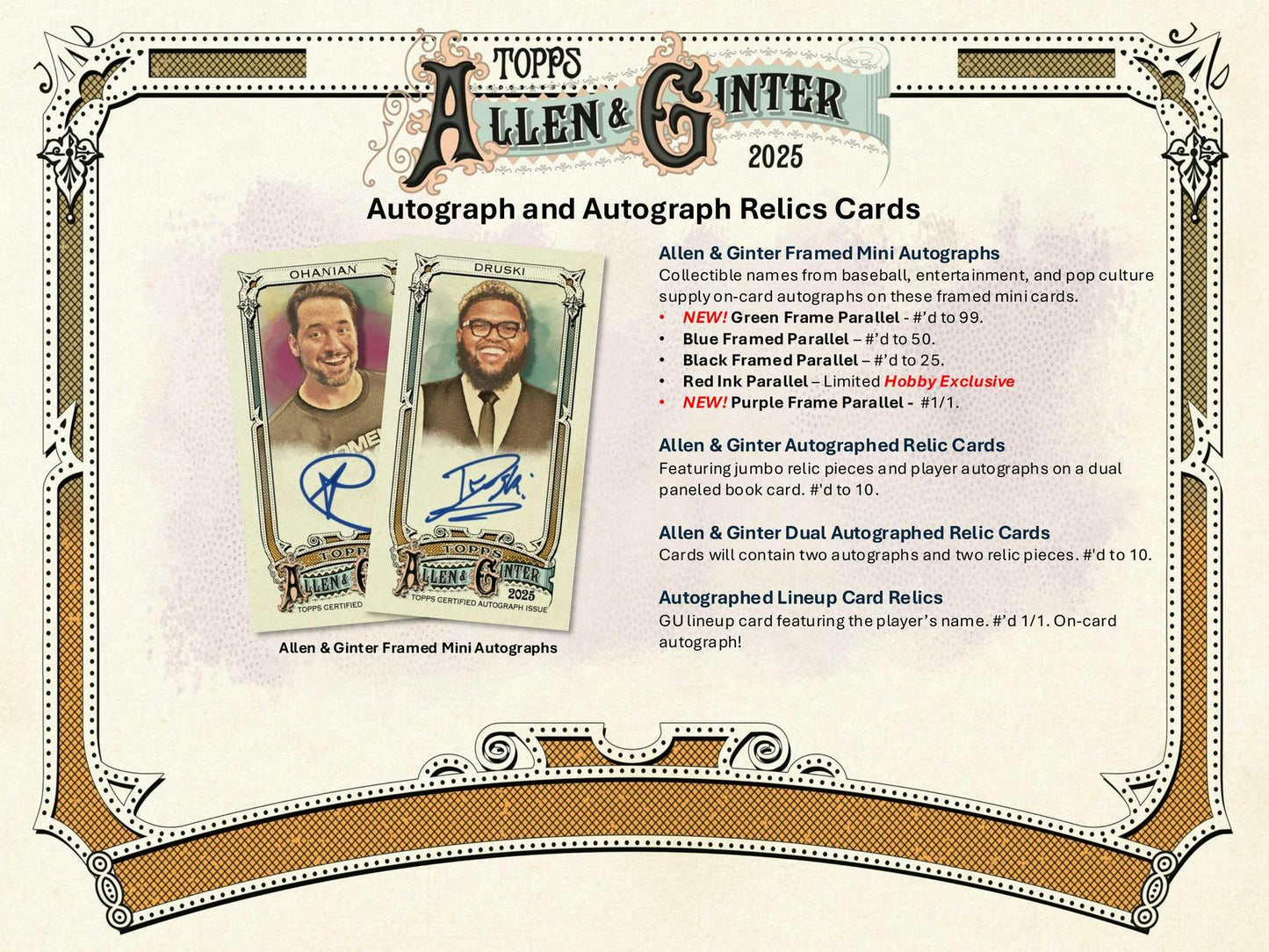 2025 Topps Allen & Ginter Baseball Hobby Box | Columbia Sports Cards - Columbia Hobby - Sports Card Boxes - Toploaders - Card Savers