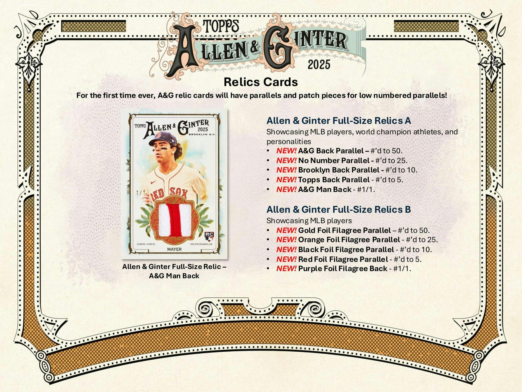 2025 Topps Allen & Ginter Baseball Hobby Box | Columbia Sports Cards - Columbia Hobby - Sports Card Boxes - Toploaders - Card Savers