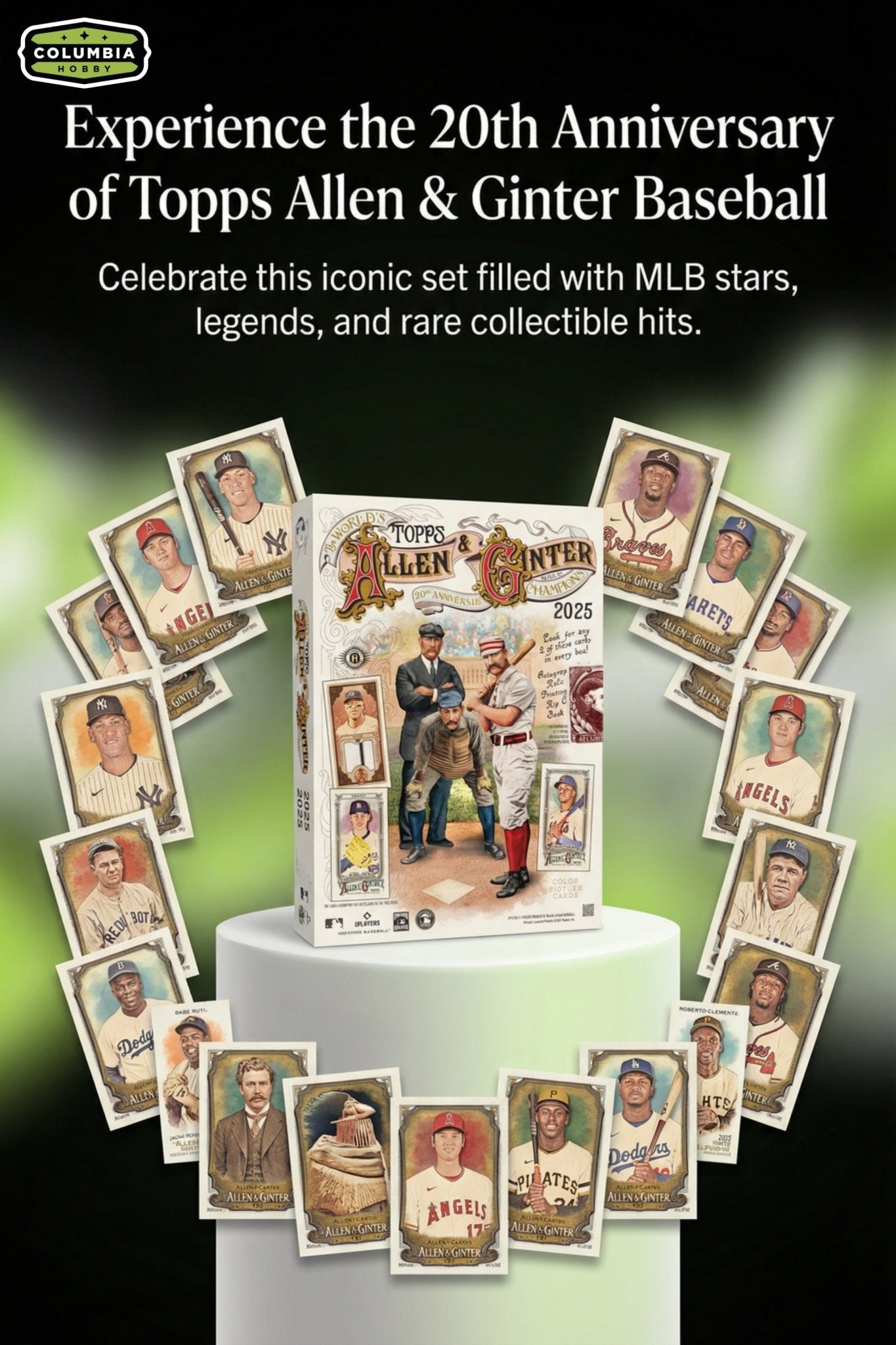 2025 Topps Allen & Ginter Baseball Hobby Box | Columbia Sports Cards - Columbia Hobby - Sports Card Boxes - Toploaders - Card Savers