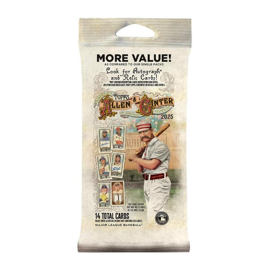 2025 Topps Allen & Ginter Baseball Jumbo Value Pack | Columbia Sports Cards - Columbia Hobby - Sports Card Boxes - Toploaders - Card Savers