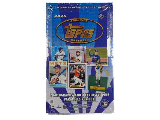 2025 Topps Archives Baseball Hobby Box | Columbia Sports Cards - Columbia Hobby - Sports Card Boxes - Toploaders - Card Savers