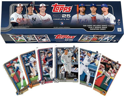 2025 Topps Baseball Factory Complete Set (Retail) | Columbia Sports Cards - Columbia Hobby - Sports Card Boxes - Toploaders - Card Savers
