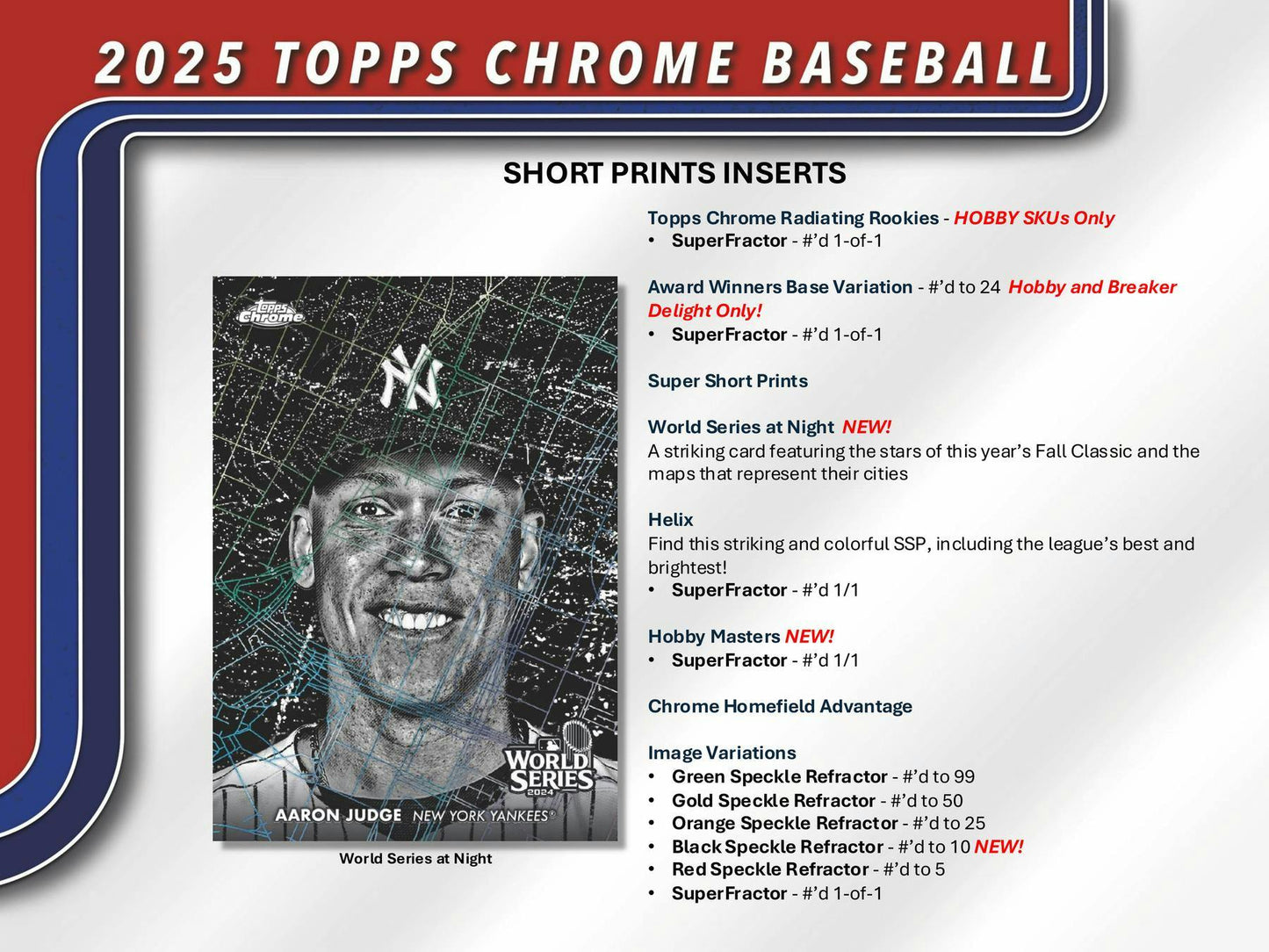2025 Topps Chrome Baseball Breaker Delight Box | Columbia Sports Cards - Columbia Hobby - Sports Card Boxes - Toploaders - Card Savers