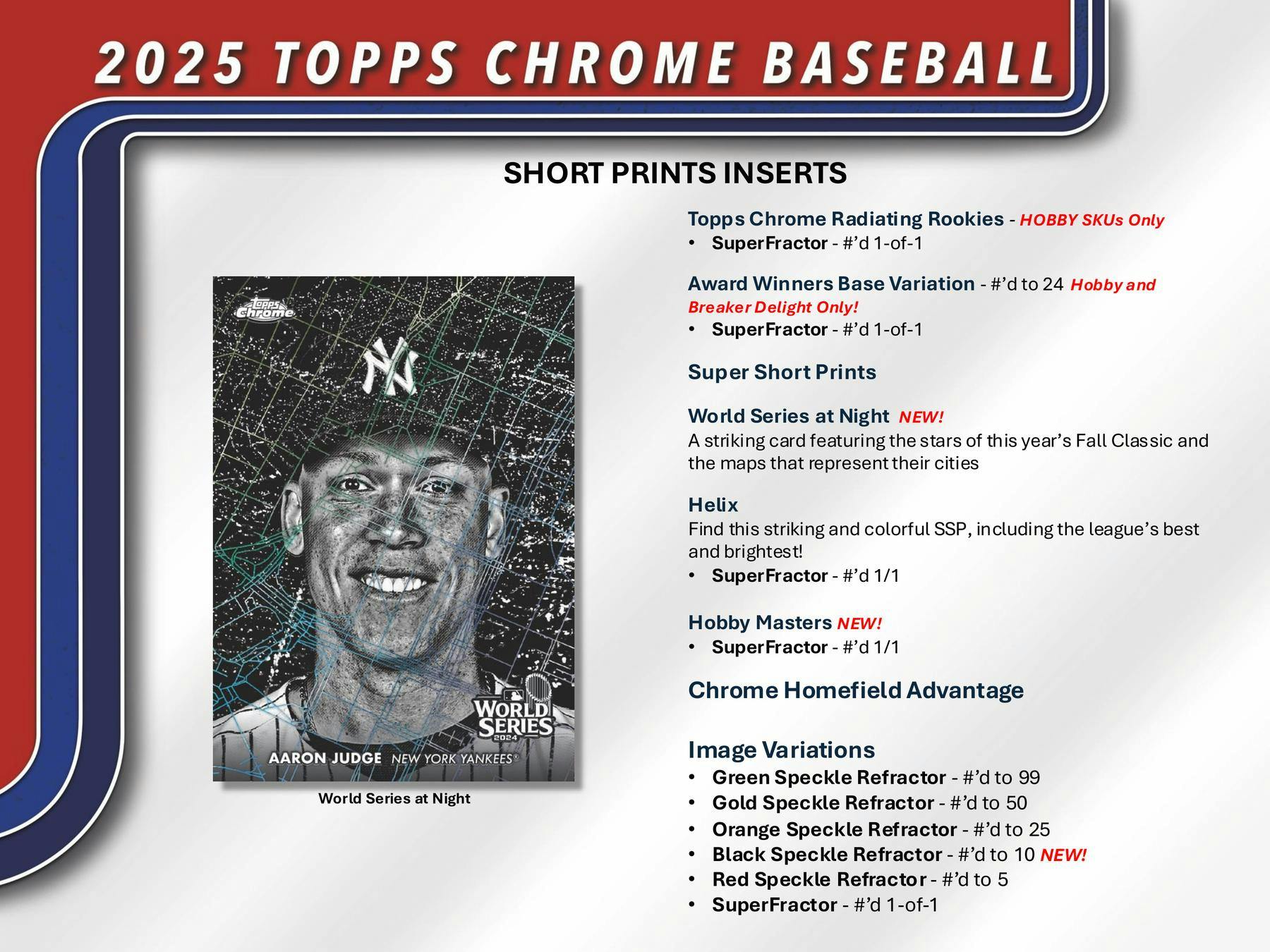 2025 Topps Chrome Baseball Hobby Box - Columbia Hobby - Sports Card Boxes - Toploaders - Card Savers