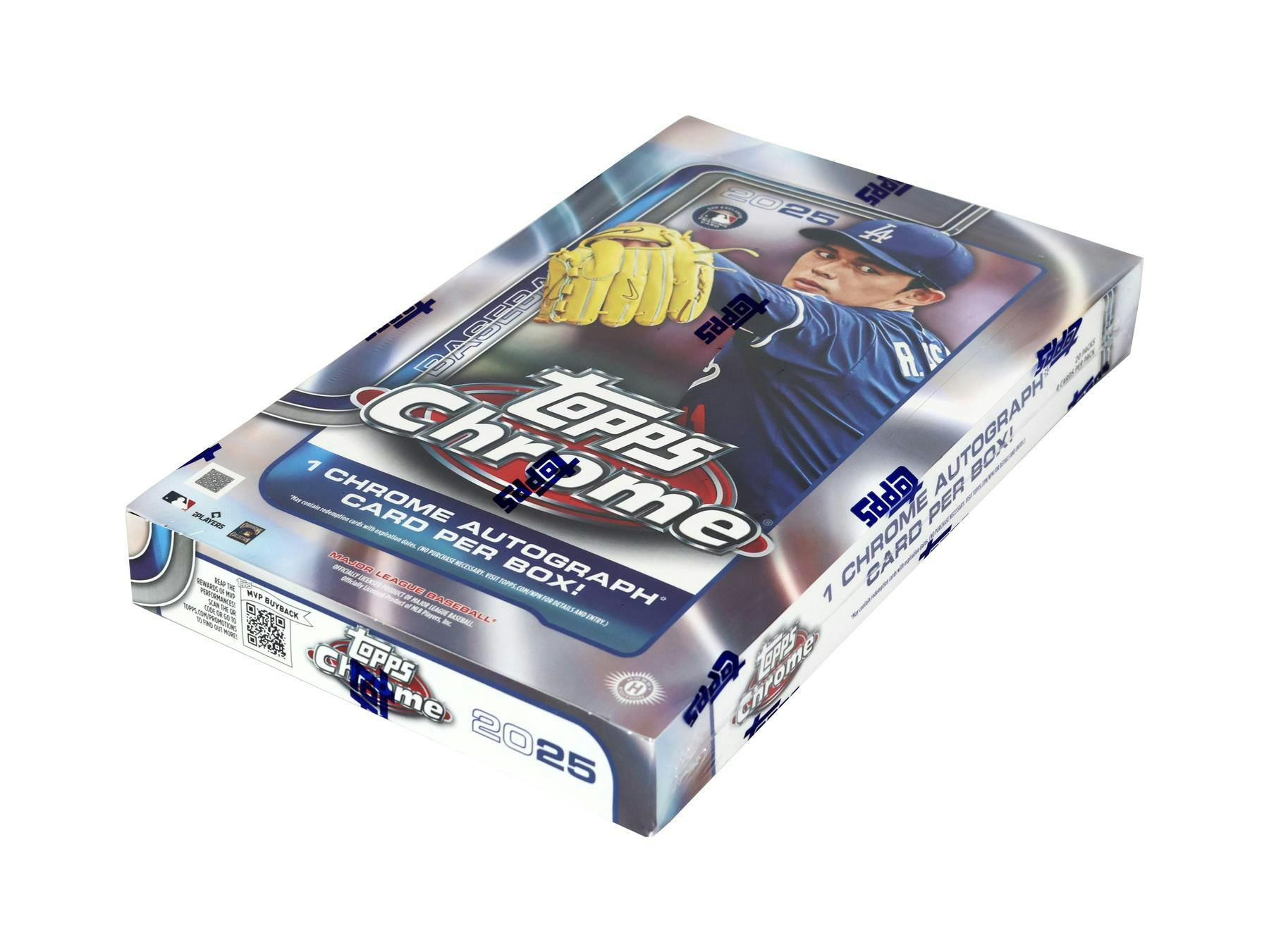 2025 Topps Chrome Baseball Hobby Box - Columbia Hobby - Sports Card Boxes - Toploaders - Card Savers