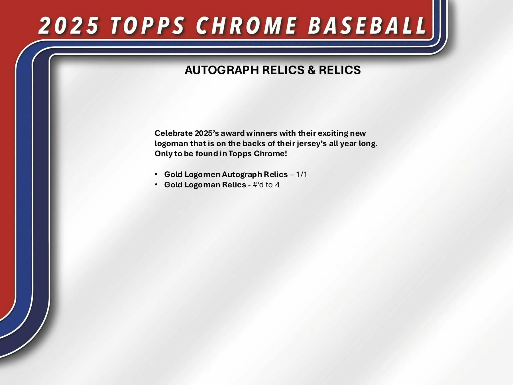 2025 Topps Chrome Baseball Hobby Box - Columbia Hobby - Sports Card Boxes - Toploaders - Card Savers