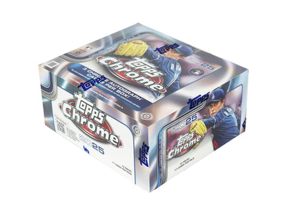 2025 Topps Chrome Baseball Hobby Jumbo Box - Columbia Hobby - Sports Card Boxes - Toploaders - Card Savers