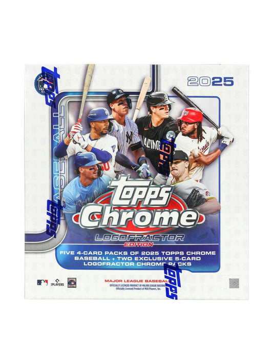 2025 Topps Chrome Baseball Logofractor Edition Box | Columbia Sports Cards - Columbia Hobby - Sports Card Boxes - Toploaders - Card Savers
