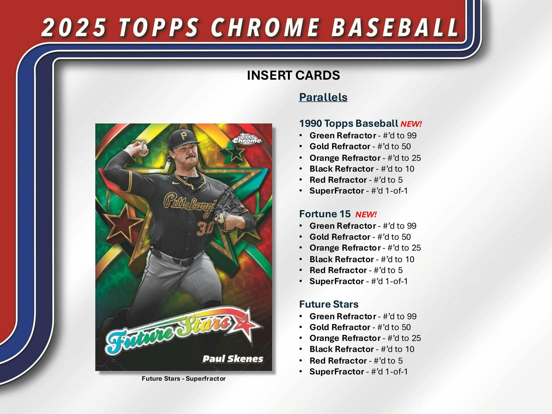 2025 Topps Chrome Baseball Mega Box | Columbia Sports Cards - Columbia Hobby - Sports Card Boxes - Toploaders - Card Savers