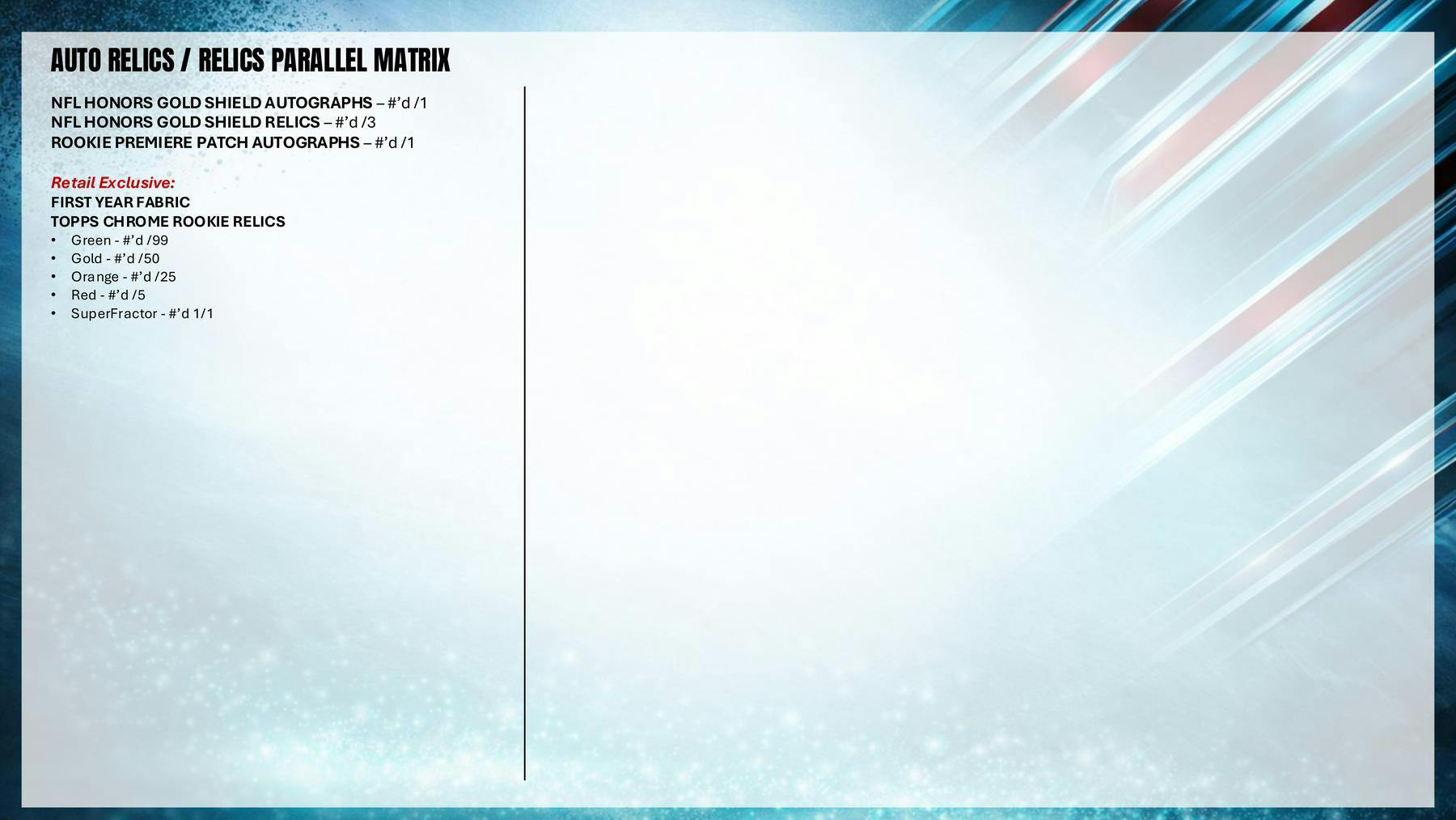 2025 Topps Chrome Football Hanger Box | Columbia Sports Cards - Columbia Hobby - Sports Card Boxes - Toploaders - Card Savers