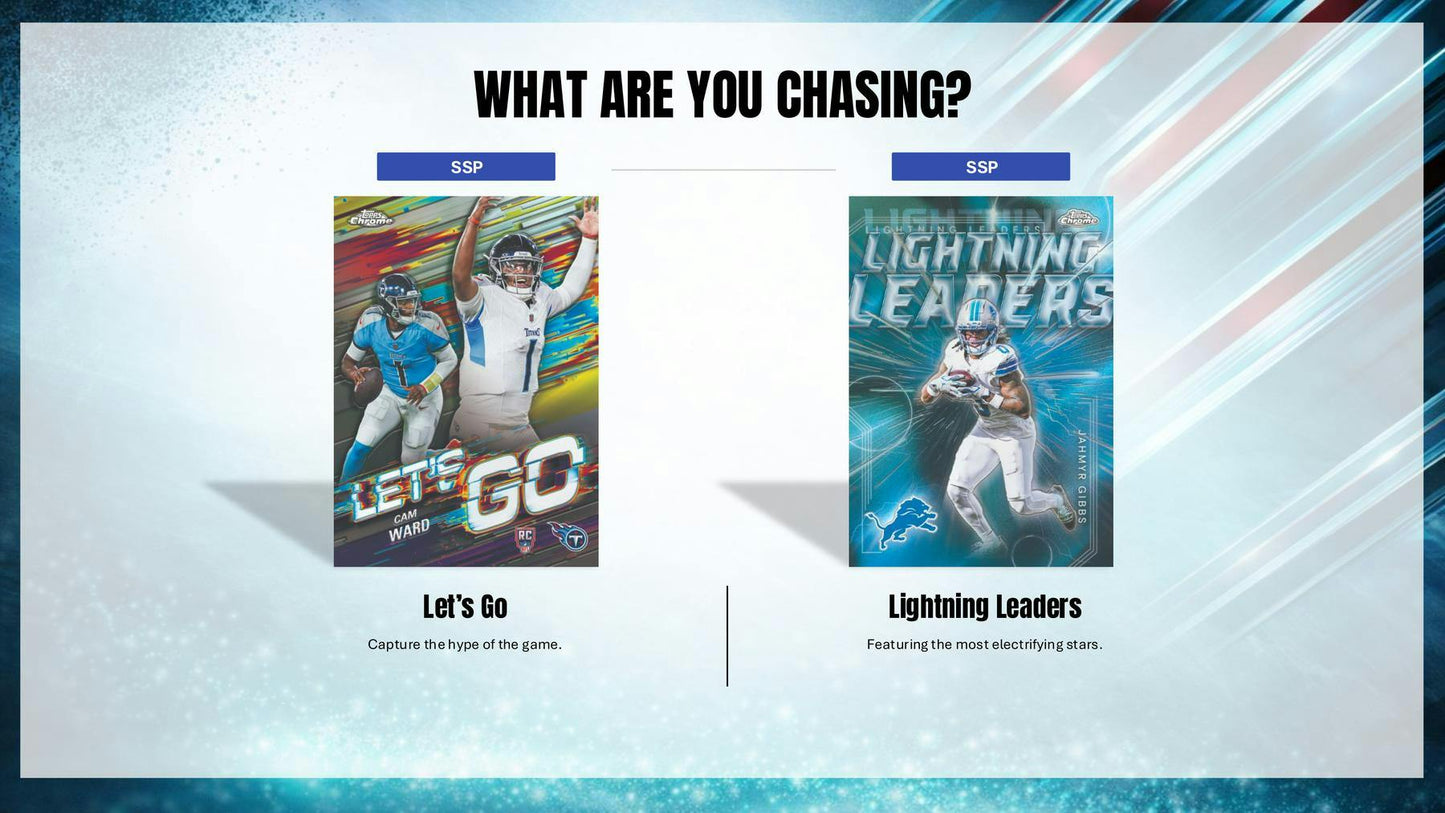 2025 Topps Chrome Football Jumbo Box | Columbia Sports Cards - Columbia Hobby - Sports Card Boxes - Toploaders - Card Savers