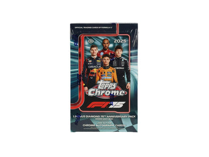 2025 Topps Chrome Formula 1 Racing Hobby Box | Columbia Sports Cards - Columbia Hobby - Sports Card Boxes - Toploaders - Card Savers