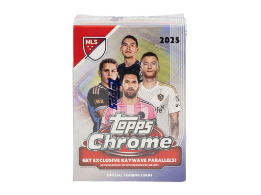 2025 Topps Chrome MLS Soccer Blaster Box | Columbia Sports Cards - Columbia Hobby - Sports Card Boxes - Toploaders - Card Savers