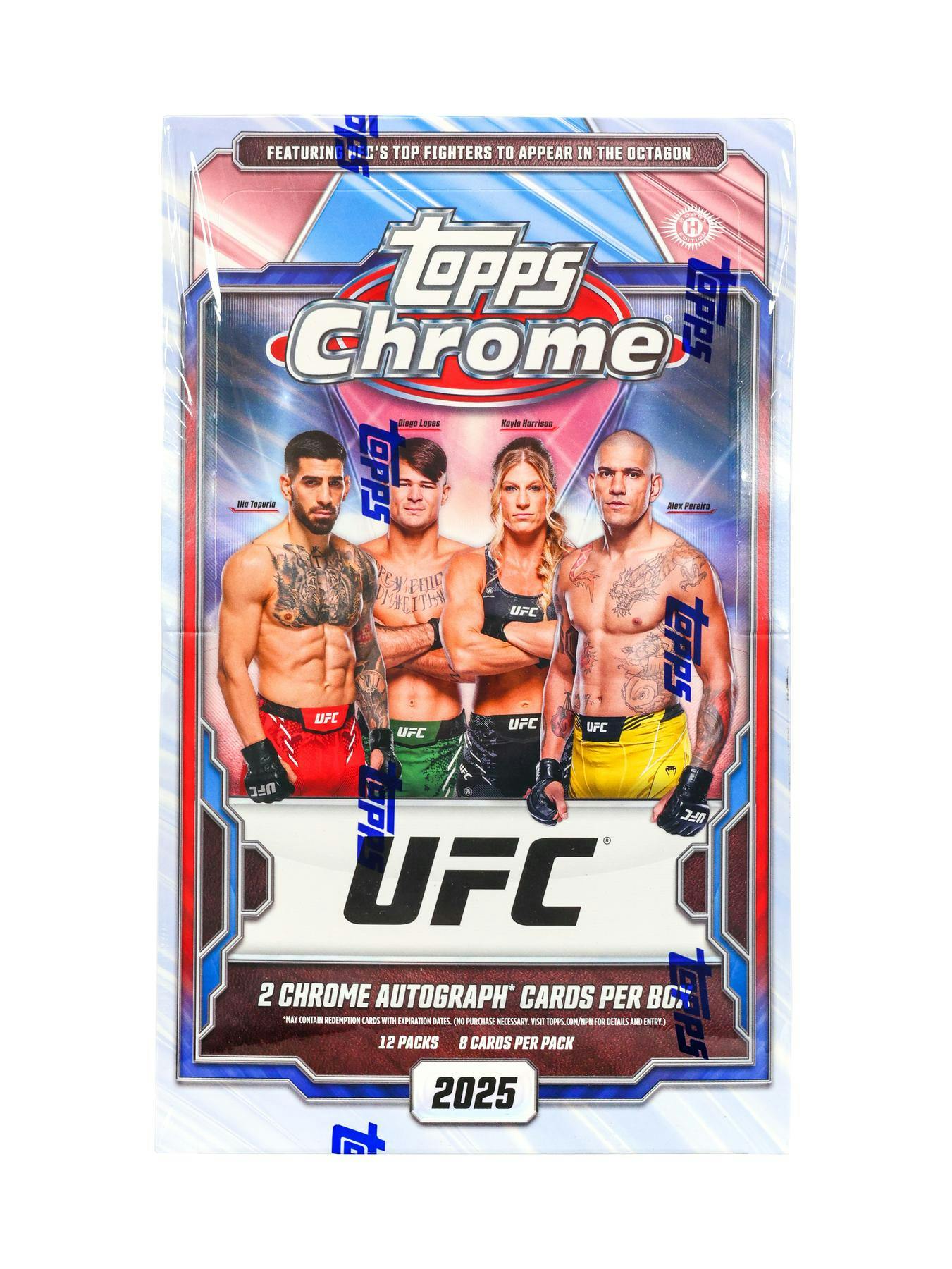 2025 Topps Chrome UFC Hobby Box - Columbia Hobby - Sports Card Boxes - Toploaders - Card Savers