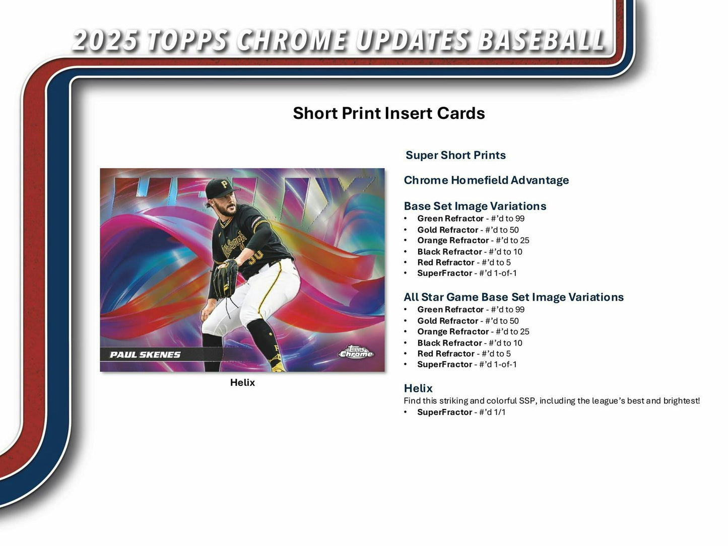2025 Topps Chrome Update Series Baseball 7 - Pack Blaster Box | Columbia Sports Cards - Columbia Hobby - Sports Card Boxes - Toploaders - Card Savers