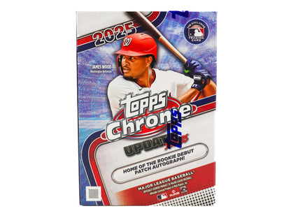 2025 Topps Chrome Update Series Baseball 7 - Pack Blaster Box | Columbia Sports Cards - Columbia Hobby - Sports Card Boxes - Toploaders - Card Savers