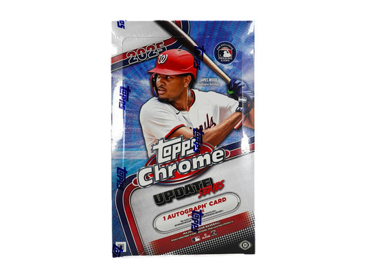 2025 Topps Chrome Update Series Baseball Hobby Box | Columbia Sports Cards - Columbia Hobby - Sports Card Boxes - Toploaders - Card Savers