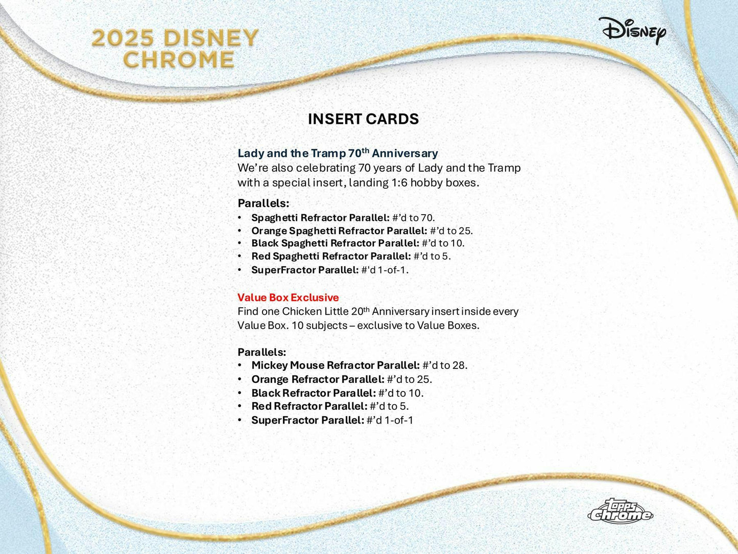 2025 Topps Disney Chrome 7 - Pack Blaster Box | Columbia Sports Cards - Columbia Hobby - Sports Card Boxes - Toploaders - Card Savers