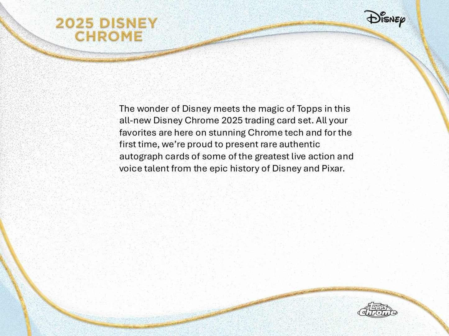 2025 Topps Disney Chrome 7 - Pack Blaster Box | Columbia Sports Cards - Columbia Hobby - Sports Card Boxes - Toploaders - Card Savers