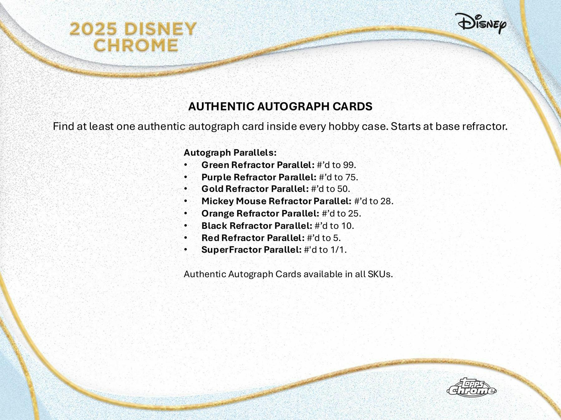 2025 Topps Disney Chrome 7 - Pack Blaster Box | Columbia Sports Cards - Columbia Hobby - Sports Card Boxes - Toploaders - Card Savers