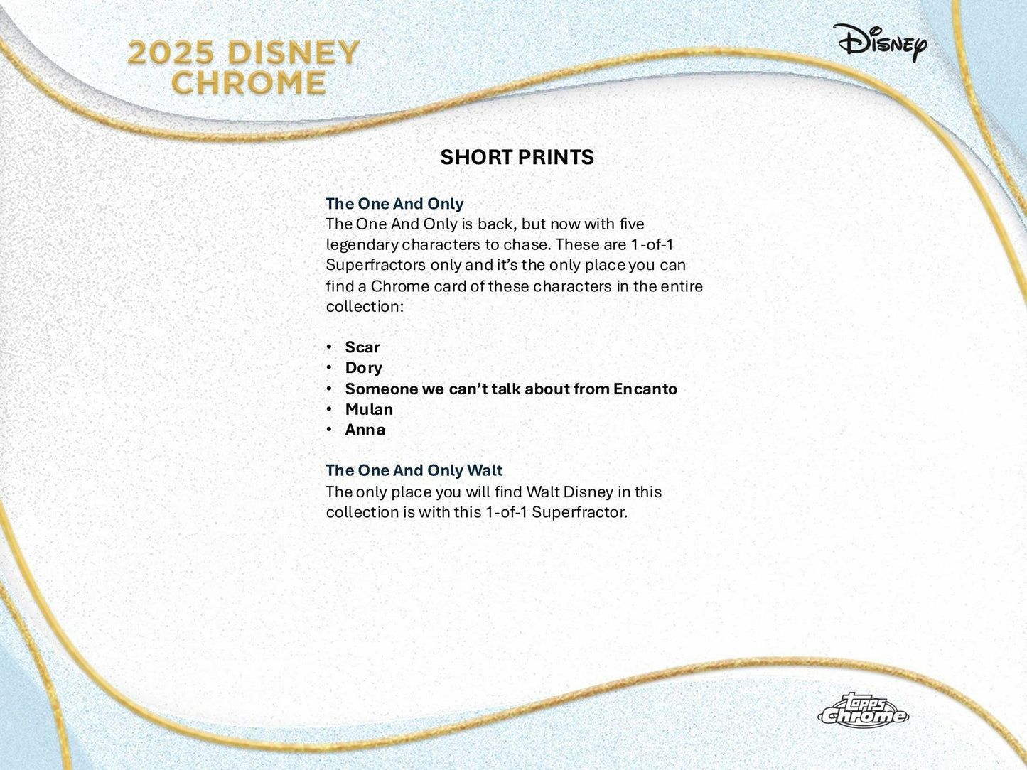 2025 Topps Disney Chrome 7 - Pack Blaster Box | Columbia Sports Cards - Columbia Hobby - Sports Card Boxes - Toploaders - Card Savers