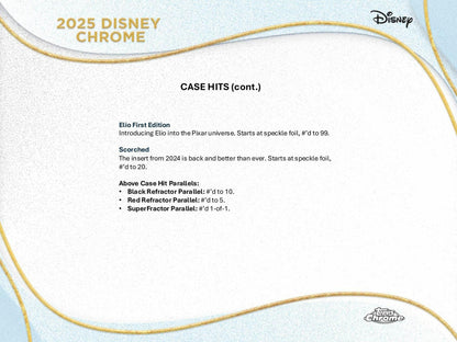 2025 Topps Disney Chrome Hobby Box | Columbia Sports Cards - Columbia Hobby - Sports Card Boxes - Toploaders - Card Savers
