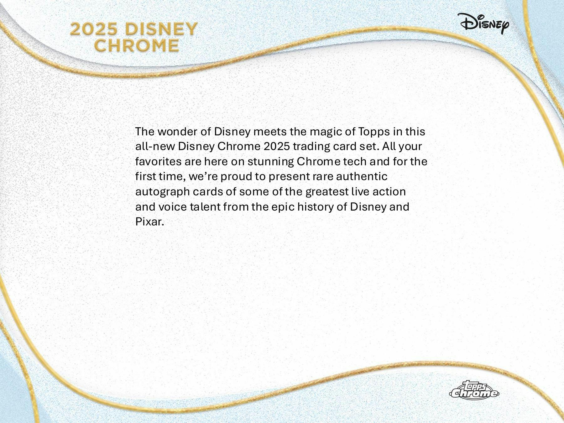 2025 Topps Disney Chrome Hobby Box | Columbia Sports Cards - Columbia Hobby - Sports Card Boxes - Toploaders - Card Savers