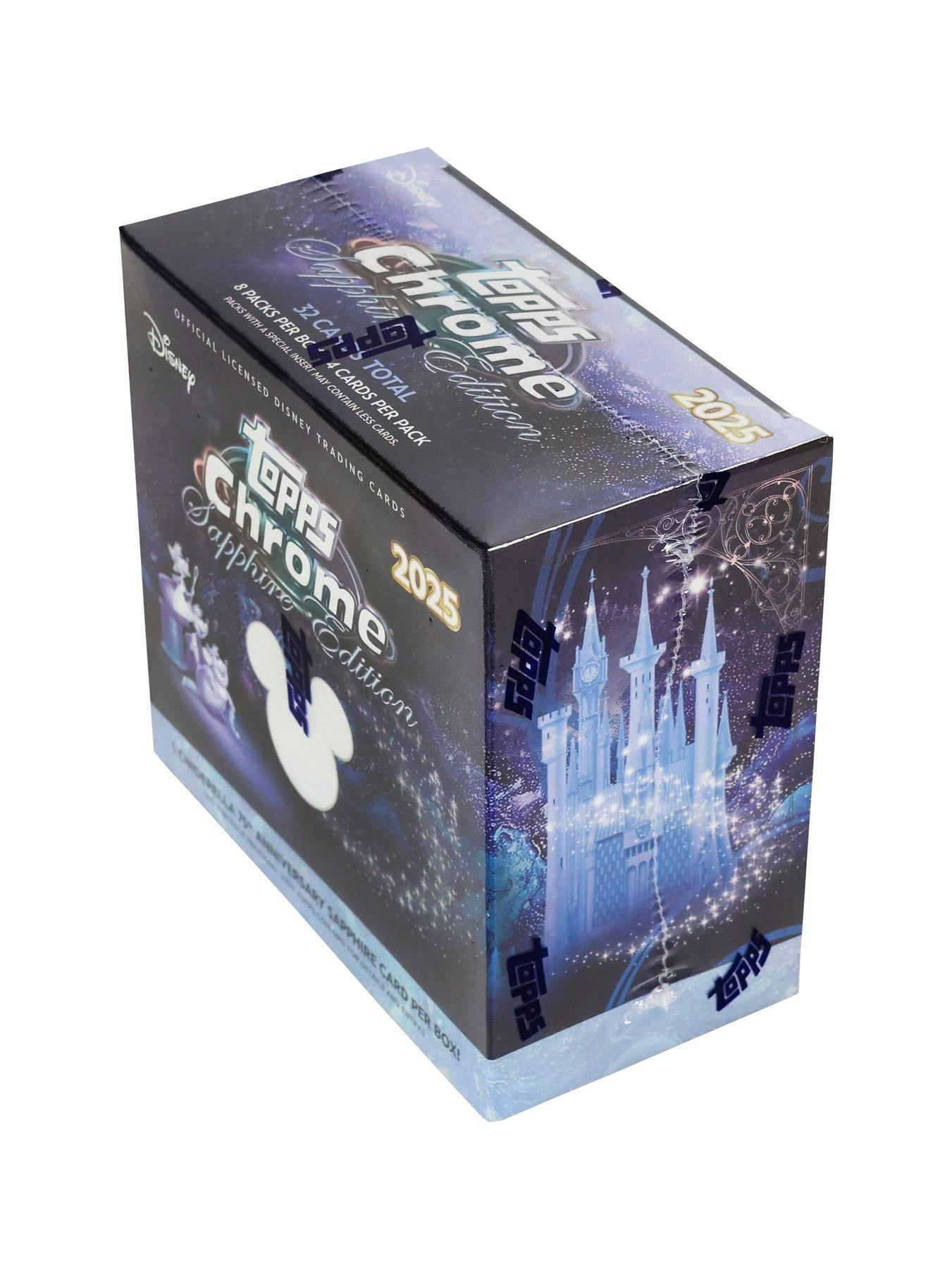 2025 Topps Disney Chrome Sapphire Hobby Box - Columbia Hobby - Sports Card Boxes - Toploaders - Card Savers